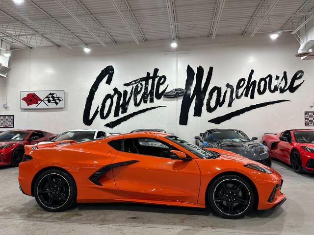 2020 Chevrolet Corvette Coupe 3LT, Z51, E60, FE4, Orange Belts, Only 7k | Dallas, Texas | Corvette Warehouse 