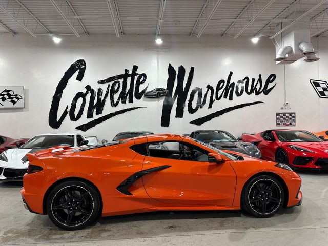 2020 Chevrolet Corvette Coupe 3LT, Z51, E60, FE4, Orange Belts, Only 7k | Dallas, Texas | Corvette Warehouse 