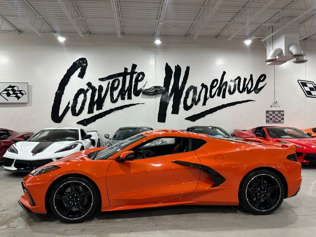 2020 Chevrolet Corvette Coupe 3LT, Z51, E60, FE4, Orange Belts, Only 7k | Dallas, Texas | Corvette Warehouse 