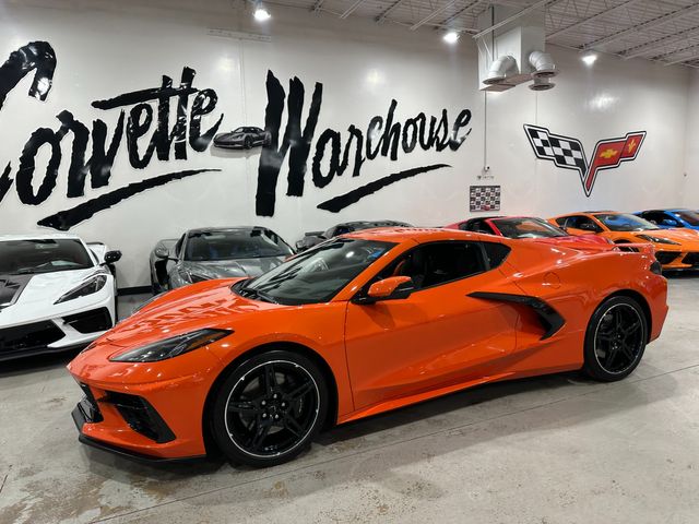 2020 Chevrolet Corvette Coupe 3LT, Z51, E60, FE4, Orange Belts, Only 7k | Dallas, Texas | Corvette Warehouse 