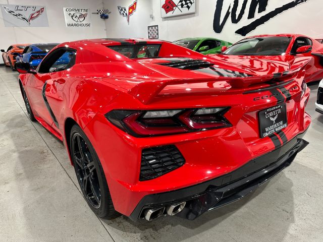 2020 Chevrolet Corvette CONV 3LT Z51 E60 J6F, Stripes, Blacks, 1-Owner, 9k | Dallas, Texas | Corvette Warehouse 