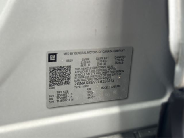 2020 Chevrolet EQUINOX LS 2020 Chevrolet EQUINOX LS