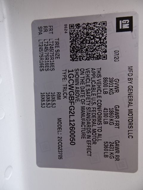 2020 Chevrolet Express 2500 | Corpus Christi, TX | Discount Motor Company