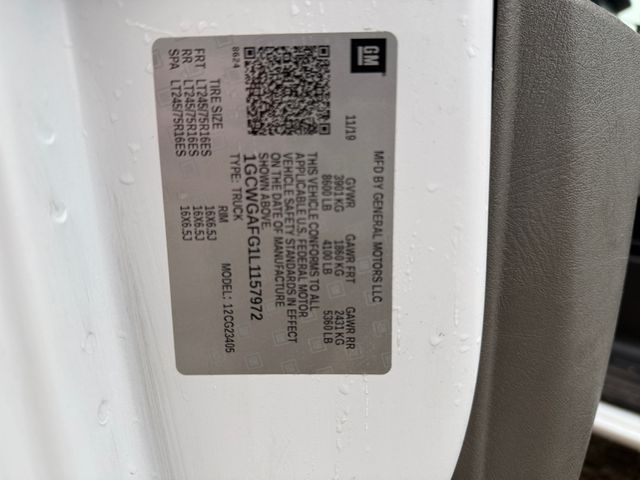 2020 Chevrolet EXPRESS G2500 Cargo Service Utility | Canton, Ohio | Ohio Auto Warehouse LLC 2020 Chevrolet EXPRESS G2500 Cargo Service Utility | Canton, Ohio | Ohio Auto Warehouse LLC