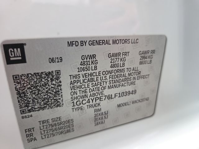 2020 Chevrolet Silverado 2500HD LTZ 2020 Chevrolet Silverado 2500HD LTZ