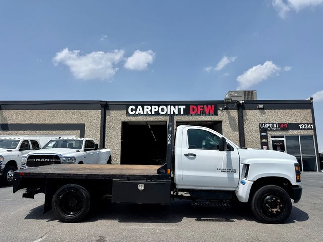 2020 CHEVROLET  SILVERADO 5500HD DUALLY FLAT BED 6.6L DIESEL 143K
