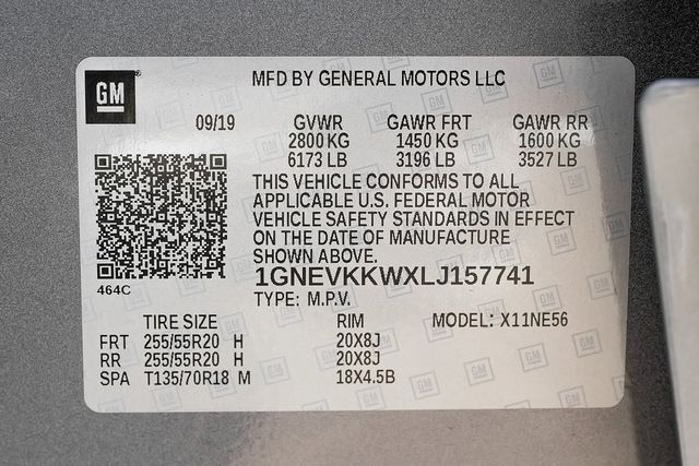 2020 Chevrolet Traverse Premier 2020 Chevrolet Traverse Premier