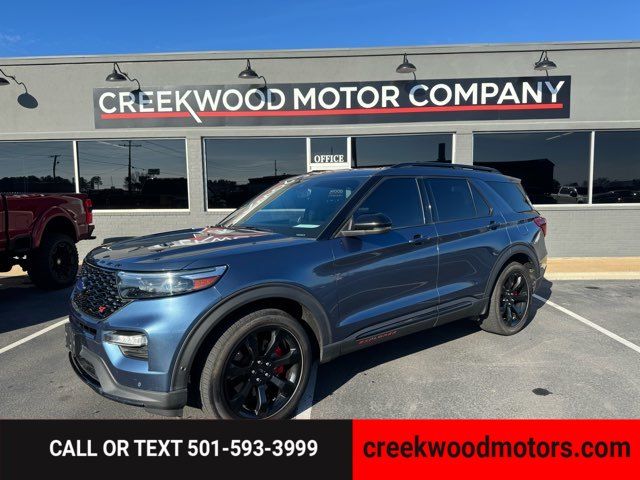 2020 Ford Explorer ST AWD EcoBoost 4x4 1Owner Blue Roof Financing 21s