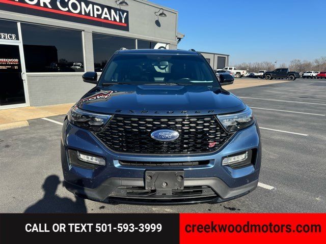 2020 Ford Explorer ST AWD EcoBoost 4x4 1Owner Blue Roof Financing 21s
