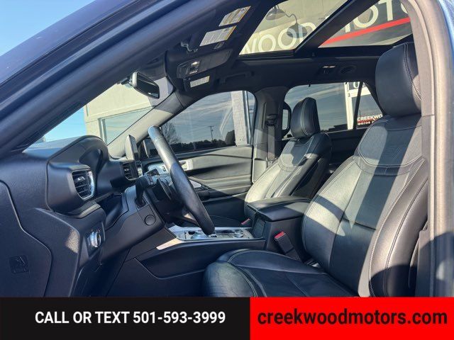 2020 Ford Explorer ST AWD EcoBoost 4x4 1Owner Blue Roof Financing 21s