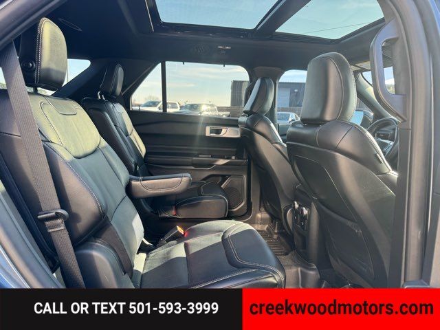 2020 Ford Explorer ST AWD EcoBoost 4x4 1Owner Blue Roof Financing 21s