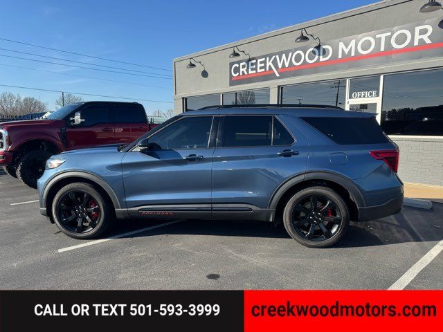 2020 Ford Explorer ST AWD EcoBoost 4x4 1Owner Blue Roof Financing 21s