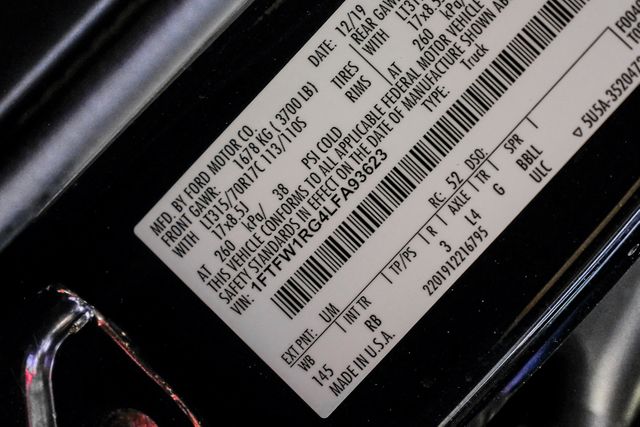 2020 Ford F-150 Raptor 2020 Ford F-150 Raptor