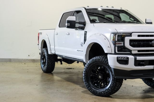 2020 Ford F-250 Super Duty Lariat 4X4 BLACK WIDOW,LIFTED,ROOF,NAV,20" WHL,37K | Carrollton, TX | Texas Vehicle Exchange