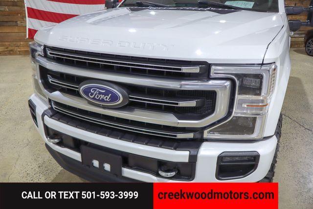 2020 Ford F-250 Super Duty Platinum 4x4 Power Stroke Diesel LIFTED New Tires