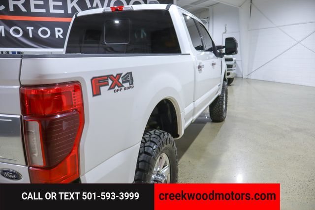2020 Ford F-250 Super Duty Platinum 4x4 Power Stroke Diesel LIFTED New Tires