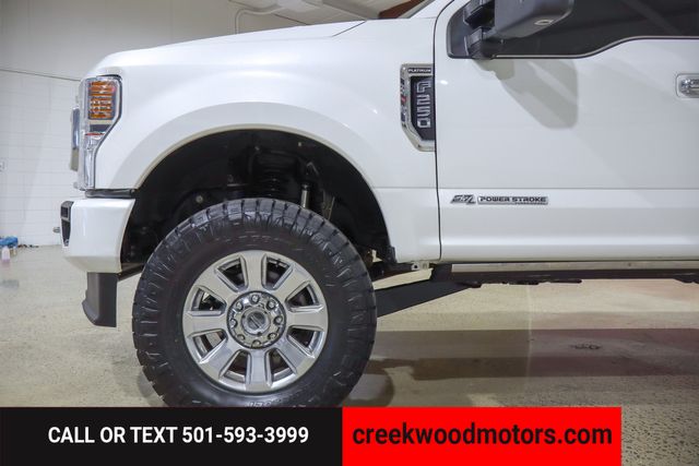 2020 Ford F-250 Super Duty Platinum 4x4 Power Stroke Diesel LIFTED New Tires