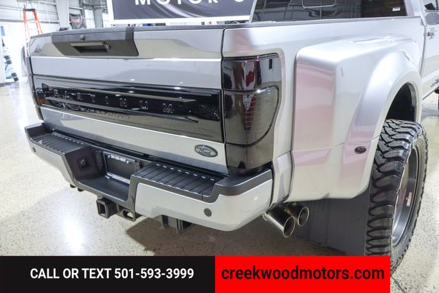 2020 Ford F-450 Super Duty Platinum 4x4 Dually LIFTED 24s PowerStroke Diesel