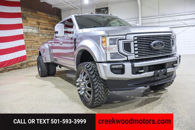 2020 Ford F-450 Super Duty Platinum 4x4 Dually LIFTED 24s PowerStroke Diesel
