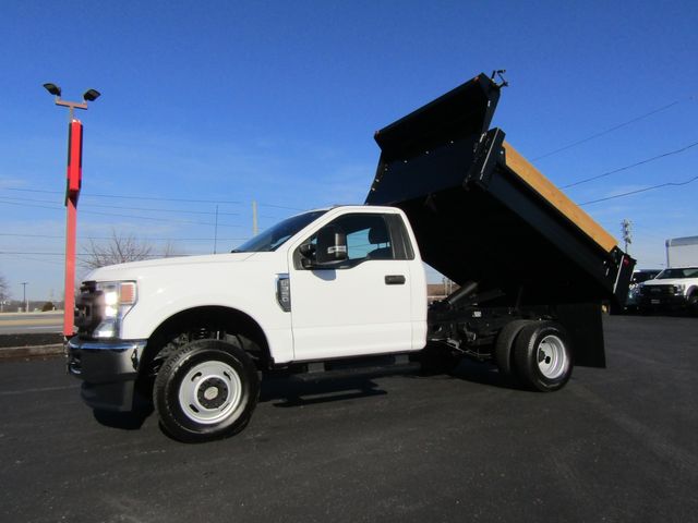2020 Ford F350 Regular Cab 4x4 with 9' Mason Dump Body