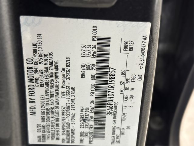 2020 Ford FUSION SE | Houston, TX | Texas Star Motors