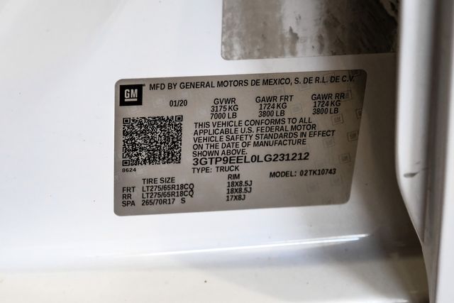 2020 GMC Sierra 1500 AT4 2020 GMC Sierra 1500 AT4