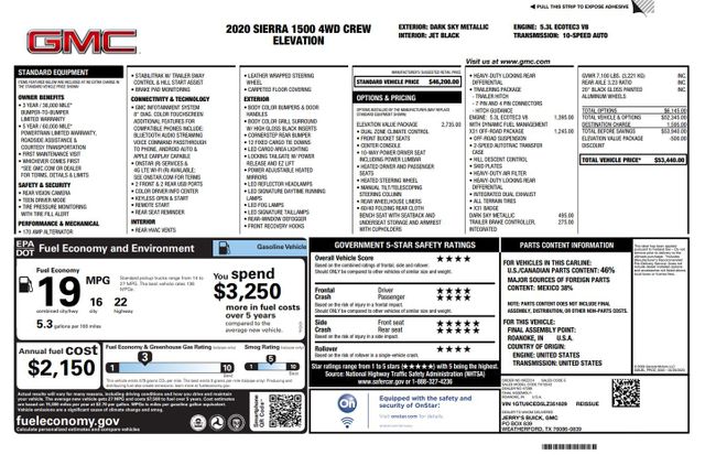 2020 GMC Sierra 1500 Elevation | Addison, TX | Mr Car Guys 2020 GMC Sierra 1500 Elevation | Addison, TX | Mr Car Guys