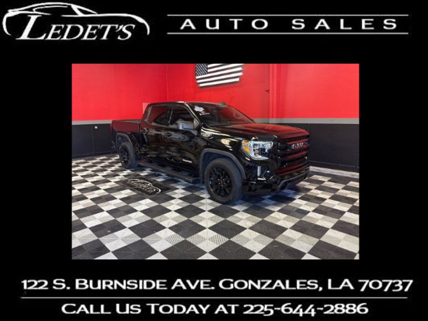 2020 GMC Sierra 1500 Elevation [GCI] Carbon Black Metallic at Ledet's Auto Sales