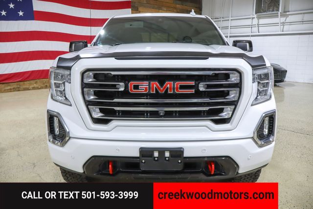 2020 GMC Sierra 1500 AT4 4x4 Duramax Diesel LEVELED 20s Financing White