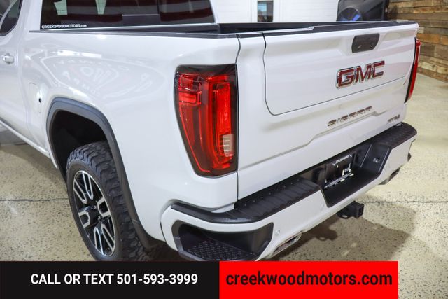 2020 GMC Sierra 1500 AT4 4x4 Duramax Diesel LEVELED 20s Financing White