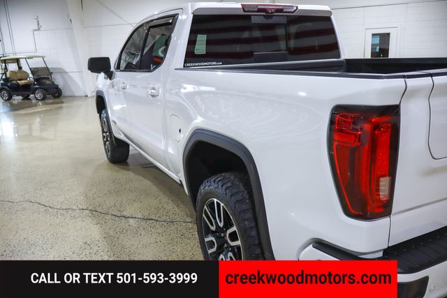 2020 GMC Sierra 1500 AT4 4x4 Duramax Diesel LEVELED 20s Financing White