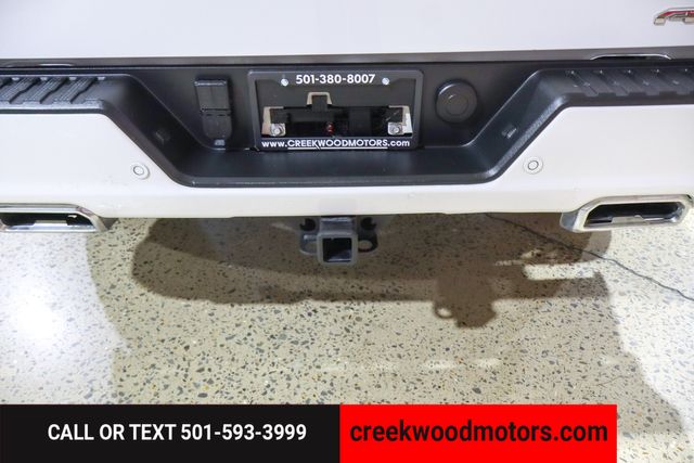 2020 GMC Sierra 1500 AT4 4x4 Duramax Diesel LEVELED 20s Financing White