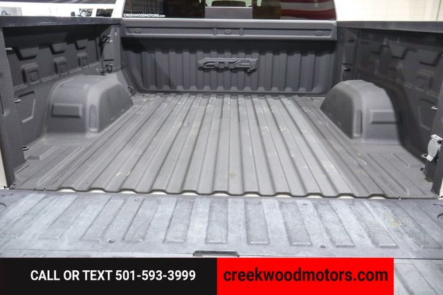 2020 GMC Sierra 1500 AT4 4x4 Duramax Diesel LEVELED 20s Financing White