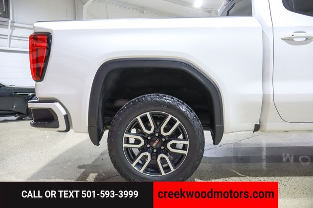 2020 GMC Sierra 1500 AT4 4x4 Duramax Diesel LEVELED 20s Financing White