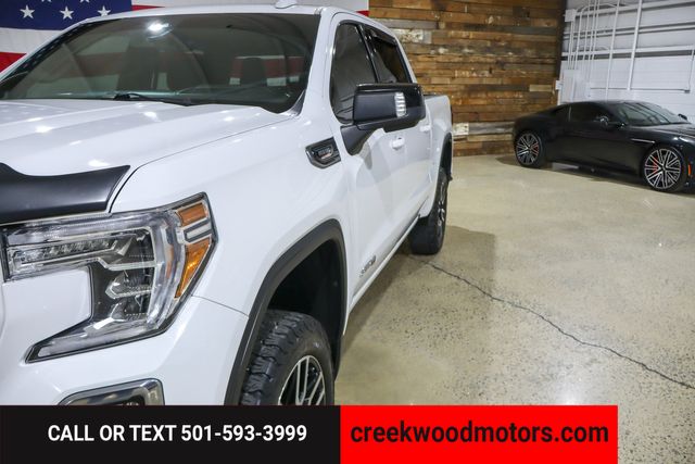 2020 GMC Sierra 1500 AT4 4x4 Duramax Diesel LEVELED 20s Financing White