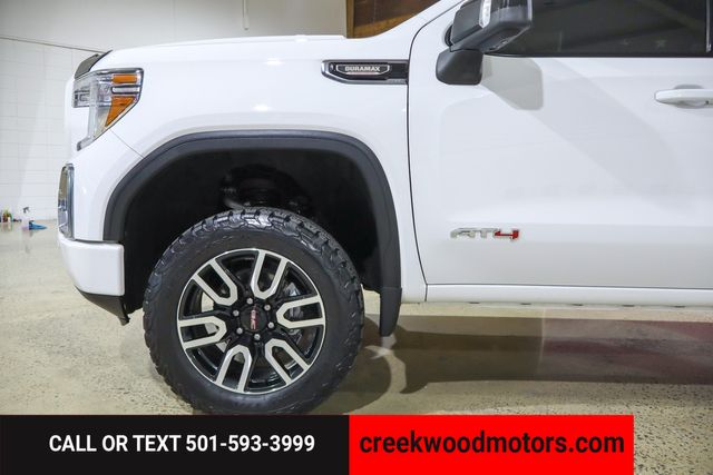 2020 GMC Sierra 1500 AT4 4x4 Duramax Diesel LEVELED 20s Financing White 2020 GMC Sierra 1500 AT4 4x4 Duramax Diesel LEVELED 20s Financing White