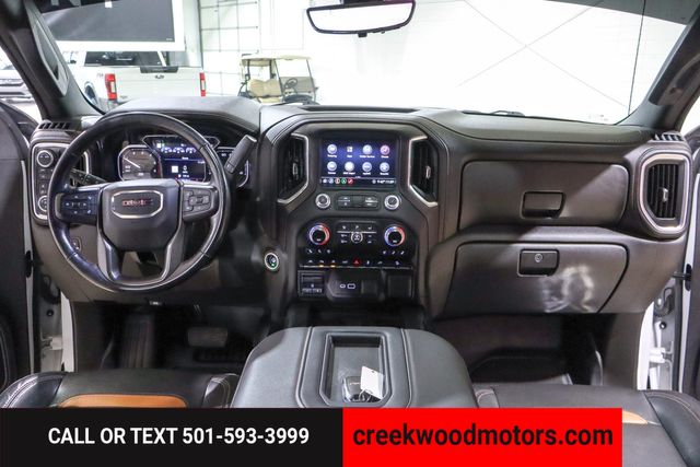 2020 GMC Sierra 1500 AT4 4x4 Duramax Diesel LEVELED 20s Financing White