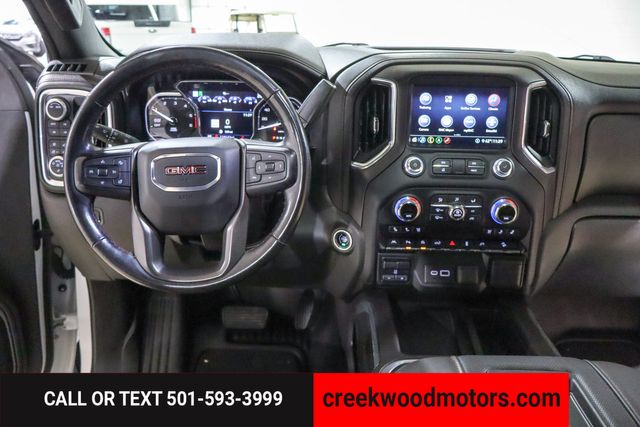 2020 GMC Sierra 1500 AT4 4x4 Duramax Diesel LEVELED 20s Financing White