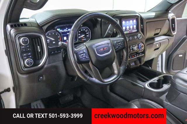 2020 GMC Sierra 1500 AT4 4x4 Duramax Diesel LEVELED 20s Financing White