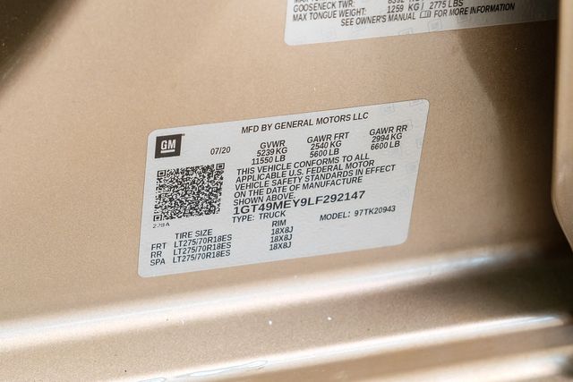 2020 GMC Sierra 2500HD SLE 2020 GMC Sierra 2500HD SLE