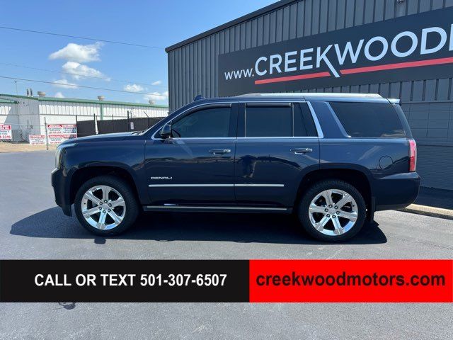 2020 GMC Yukon Denali 4x4 6.2L 22s Chrome Financing Blue Roof Tv