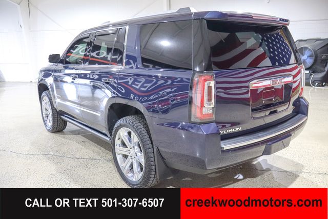 2020 GMC Yukon Denali 4x4 6.2L 22s Chrome Financing Blue Roof Tv
