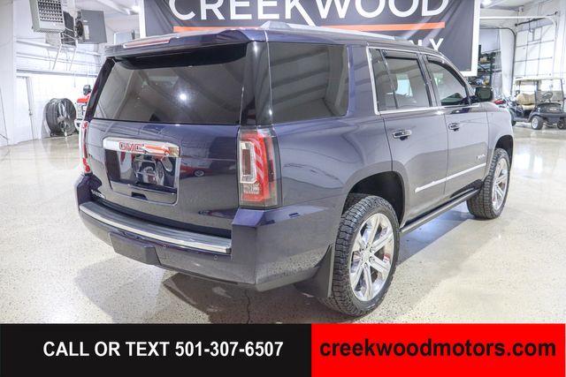 2020 GMC Yukon Denali 4x4 6.2L 22s Chrome Financing Blue Roof Tv
