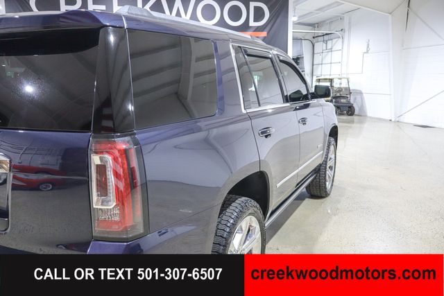 2020 GMC Yukon Denali 4x4 6.2L 22s Chrome Financing Blue Roof Tv
