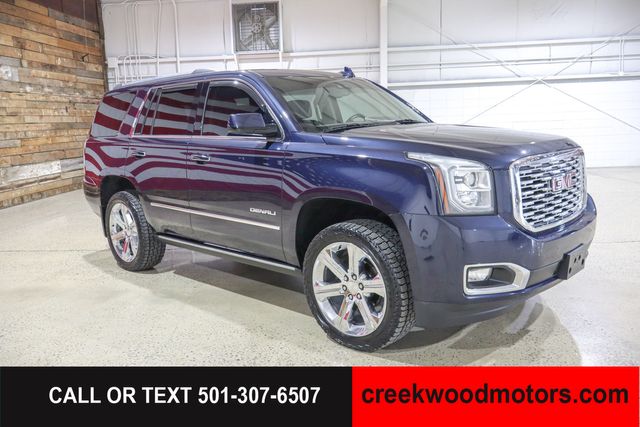2020 GMC Yukon Denali 4x4 6.2L 22s Chrome Financing Blue Roof Tv