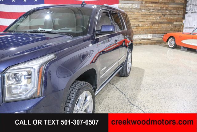 2020 GMC Yukon Denali 4x4 6.2L 22s Chrome Financing Blue Roof Tv