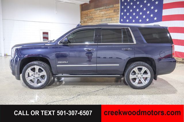2020 GMC Yukon Denali 4x4 6.2L 22s Chrome Financing Blue Roof Tv