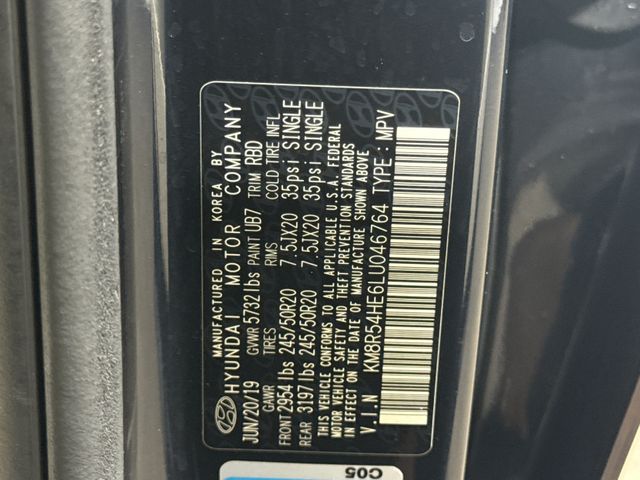 2020 Hyundai PALISADE LIMITED 2020 Hyundai PALISADE LIMITED