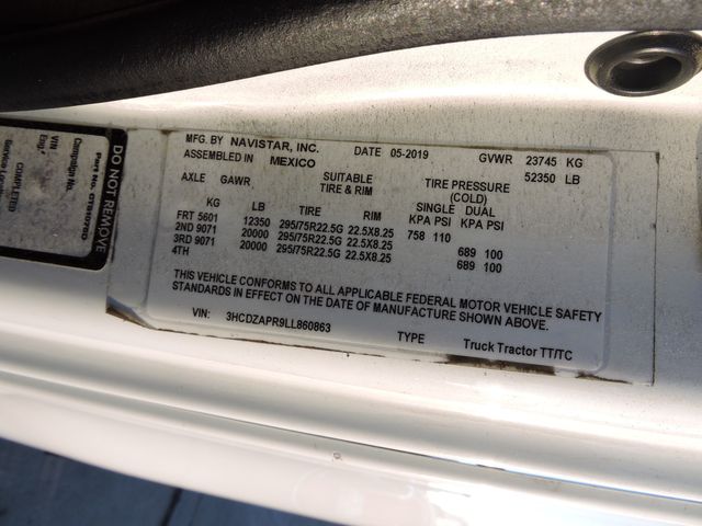 2020 International LT625 Daycab