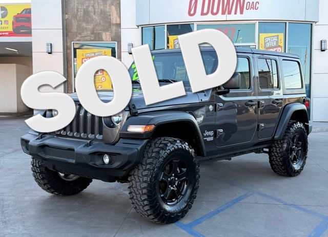 2020 Jeep Wrangler Unlimited Sport S | Calexico, CA | Auto Depot of Calexico in Calexico, CA 92231